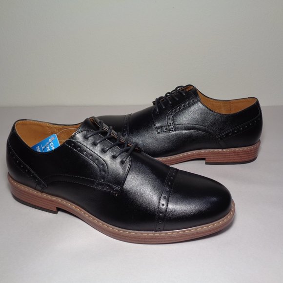 Nunn Bush PARSON CT OX Black Cap Toe New Oxfords main image 3